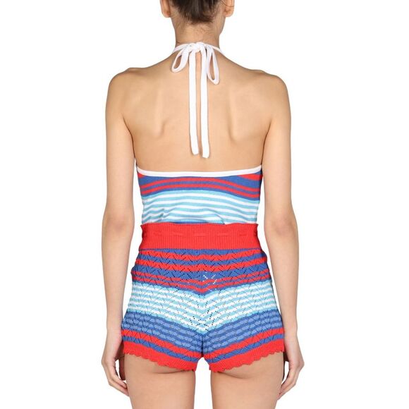 Gallo 1927 Women Striped Pattern Top - Picture 3 of 4